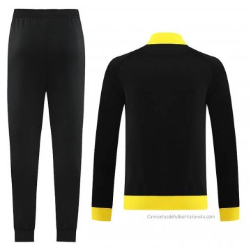 Chandal de Chaqueta del Borussia Dortmund 2023-2024 Negro