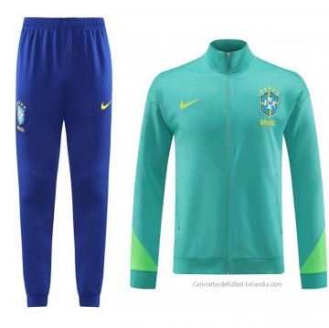 Chandal de Chaqueta del Brasil 2023-2024 Verde Chandal de Chaqueta del Brasil 2023-2024 Verde