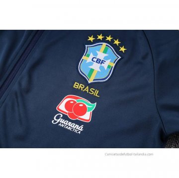 Chandal de Chaqueta del Brasil 2022-2023 Azul