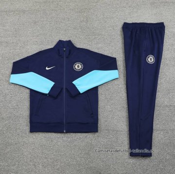 Chandal de Chaqueta del Chelsea 2024-2025 Azul