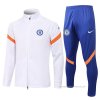 Chandal de Chaqueta del Chelsea 2021-2022 Blanco Chandal de Chaqueta del Chelsea 2021-2022 Blanco