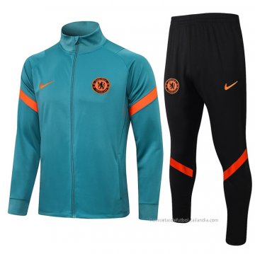 Chandal de Chaqueta del Chelsea 2021-2022 Verde Chandal de Chaqueta del Chelsea 2021-2022 Verde