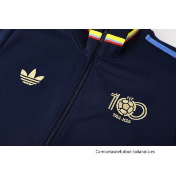 Chandal de Chaqueta del Colombia 2024-2025 Azul