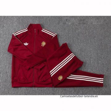 Chandal de Chaqueta del Espana 2026-2027 Rojo