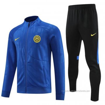Chandal de Chaqueta del Inter Milan 2023-2024 Azul Chandal de Chaqueta del Inter Milan 2023-2024 Azul