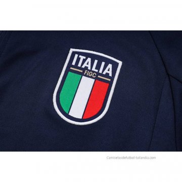 Chandal de Chaqueta del Italia 2023-2024 Azul