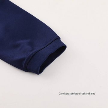 Chandal de Chaqueta del Italia 2024-2025 Azul