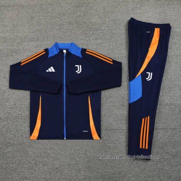 Chandal de Chaqueta del Juventus Nino 2024-2025 Azul