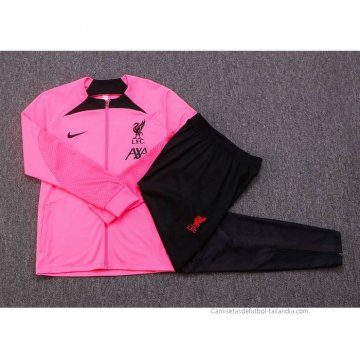Chandal de Chaqueta del Liverpool 2022-2023 Rosa