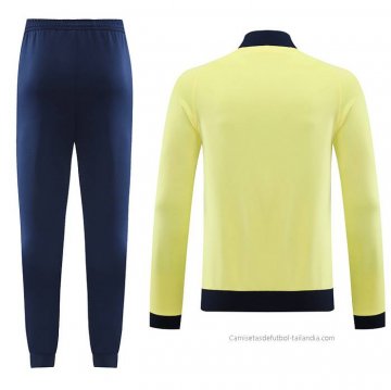 Chandal de Chaqueta del Manchester City 2023-2024 Amarillo