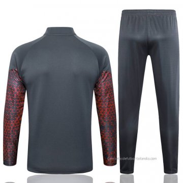 Chandal de Chaqueta del Manchester City 2023-2024 Gris
