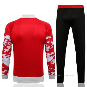 Chandal de Chaqueta del Manchester United 2021-2022 Rojo