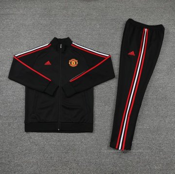 Chandal de Chaqueta del Manchester United 2022-2023 Negro