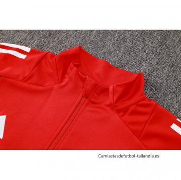 Chandal de Chaqueta del Manchester United 2024-2025 Rojo