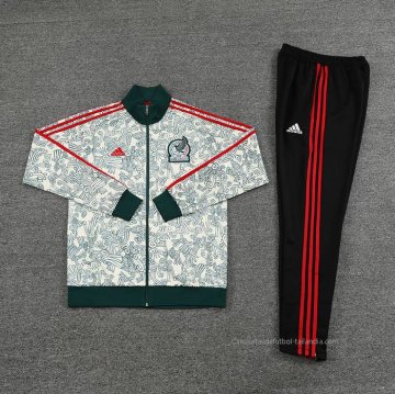 Chandal de Chaqueta del Mexico 2022-2023 Blanco