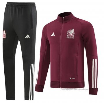 Chandal de Chaqueta del Mexico 2022-2023 Rojo