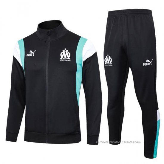 Chandal de Chaqueta del Olympique Marsella 2023-2024 Negro - Haga un click en la imagen para cerrar
