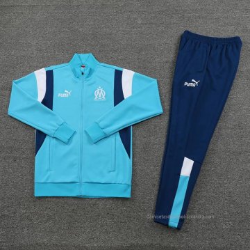 Chandal de Chaqueta del Olympique Marsella Nino 2023-2024 Azul
