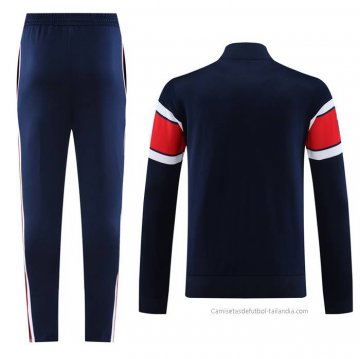 Chandal de Chaqueta del Paris Saint-Germain 2023-2024 Azul y Rojo