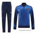 Chandal de Chaqueta del Paris Saint-Germain 2024-2025 Azul