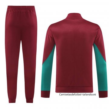 Chandal de Chaqueta del Paris Saint-Germain 2024-2025 Rojo
