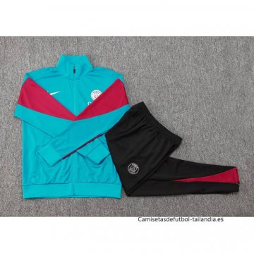 Chandal de Chaqueta del Paris Saint-Germain Nino 2024-2025 Azul