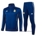 Chandal de Chaqueta del Real Madrid Nino 2025-2026 Azul