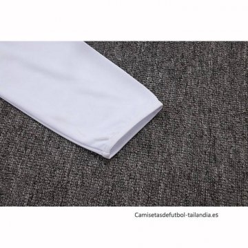 Chandal de Chaqueta del Real Madrid Nino 2025-2026 Blanco