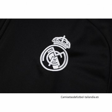 Chandal de Chaqueta del Real Madrid Nino 2025-2026 Negro