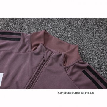 Chandal de Chaqueta del Real Madrid Nino 2026-2027 Purpura