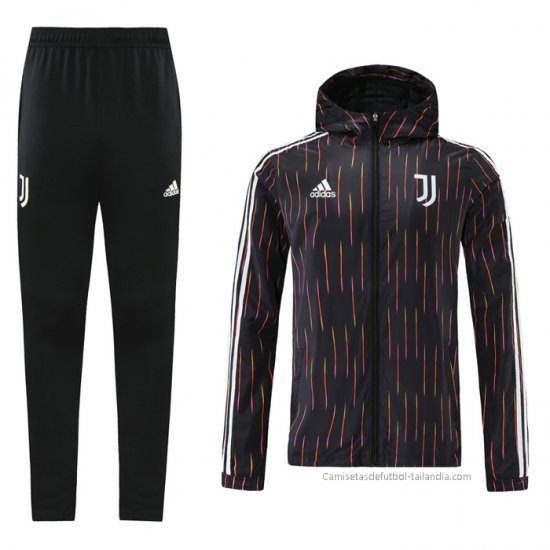Chandal de Rompevientos del Juventus 2021-2022 Negro - Haga un click en la imagen para cerrar