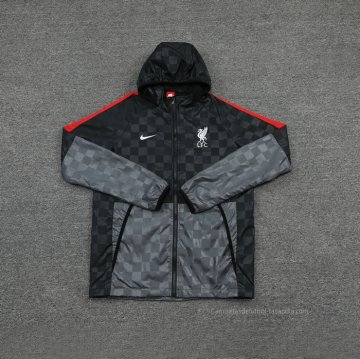 Chandal de Rompevientos del Liverpool 2021 Negro