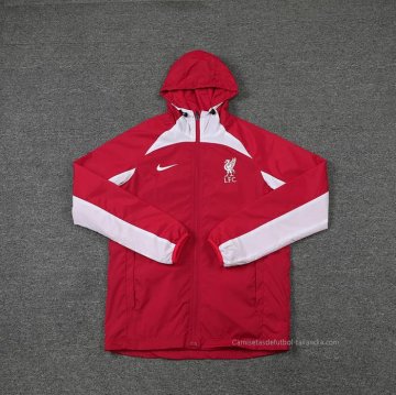 Chandal de Rompevientos del Liverpool 2022-2023 Rojo