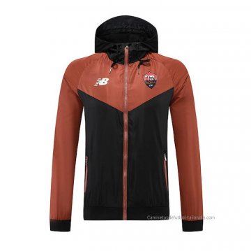 Chandal de Rompevientos del Roma 2022-2023 Negro
