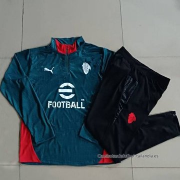 Chandal de Sudadera del AC Milan 2025-2026 Verde