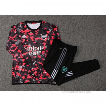Chandal de Sudadera del Arsenal 2021 Negro