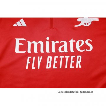 Chandal de Sudadera del Arsenal 2024-2025 Rojo
