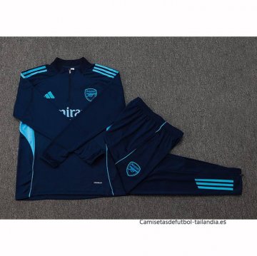 Chandal de Sudadera del Arsenal Nino 2025-2026 Azul