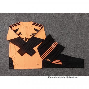 Chandal de Sudadera del Arsenal Nino 2026-2027 Naranja