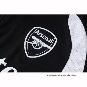 Chandal de Sudadera del Arsenal Nino 2026-2027 Negro