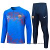 Chandal de Sudadera del Barcelona 2024-2025 Azul Chandal de Sudadera del Barcelona 2024-2025 Azul