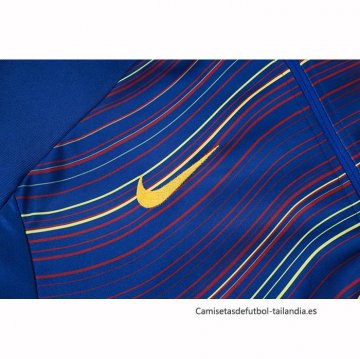 Chandal de Sudadera del Barcelona 2025-2026 Azul Amarillo