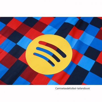 Chandal de Sudadera del Barcelona Nino 2026-2027 Azul Rojo