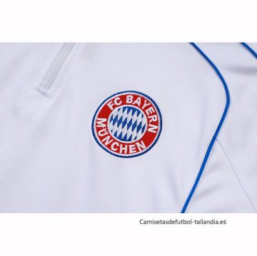 Chandal de Sudadera del Bayern Munich 2025-2026 Blanco Rojo