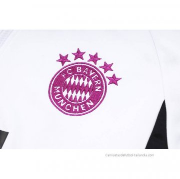 Chandal de Sudadera del Bayern Munich Nino 2023-2024 Blanco