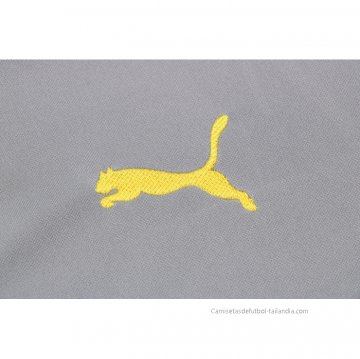 Chandal de Sudadera del Borussia Dortmund 2021-2022 Gris