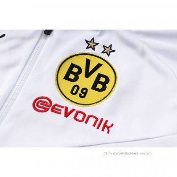 Chandal de Sudadera del Borussia Dortmund 2022-2023 Blanco