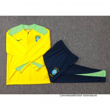 Chandal de Sudadera del Brasil 2024-2025 Amarillo