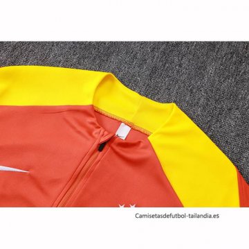 Chandal de Sudadera del Brasil 2025-2026 Naranja
