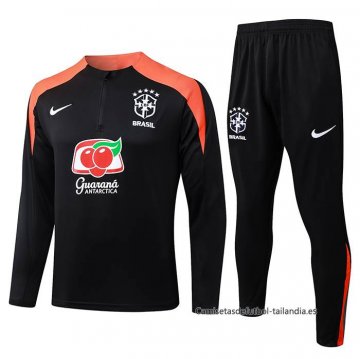 Chandal de Sudadera del Brasil 2025-2026 Negro Chandal de Sudadera del Brasil 2025-2026 Negro